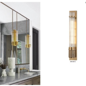 Aplica de perete design minimalist SHAW bronz antic - Img 2