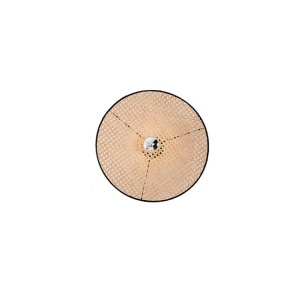 Aplica de perete design modern Huidu natur, negru