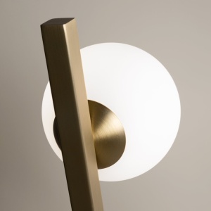 Aplica de perete design modern minimalist Kazimir auriu/alb - Img 5