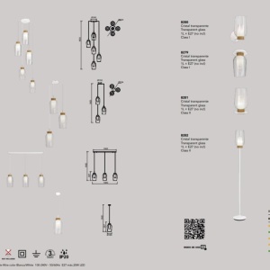 Aplica de perete design modern Nora alb/ lemn 220308 universul-luminii.ro