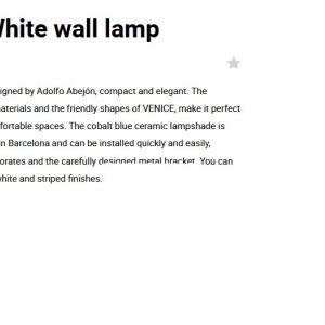 Aplica de perete design modern VENICE White - Img 6