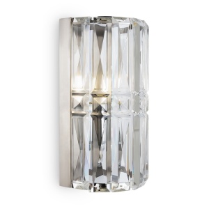 Aplica de perete design neoclasic Facet crom