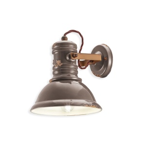 Aplica de perete design retro realizat manual din ceramica INDUSTRIAL 216848 universul-luminii.ro