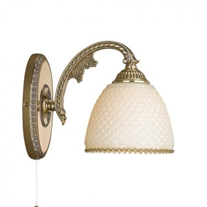 Aplica de perete din alama 1 brat design italian 7105