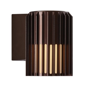 Aplica de perete exterior design nordic IP54 Aludra seaside maro