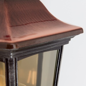 Aplica de perete exterior stil clasic IP44 Hermine AL 11K/82515/A schwarz-silber OR 174158 universul-luminii.ro