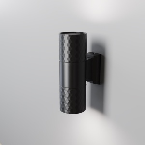 Aplica de perete iluminat ambiental exterior IP54 Bowery 2L negru 146358 universul-luminii.ro