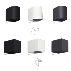 Aplica de perete iluminat exterior ambiental IP54 KANDANCHU neagra 136128 universul-luminii.ro
