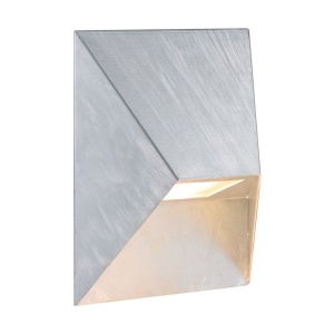Aplica de perete iluminat exterior IP54 Pontio 15 otel galvanizat