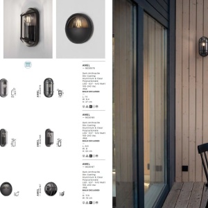 Aplica de perete iluminat exterior IP65 AMEL 250818 universul-luminii.ro