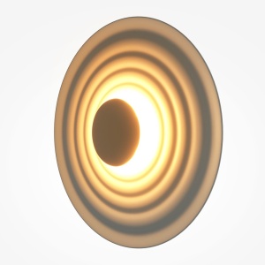 Aplica de perete LED, Aluminiu, Nami gri mat 244498 universul-luminii.ro