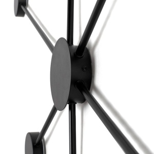 Aplica de perete LED design ambiental SHADOW M negru 160178 universul-luminii.ro