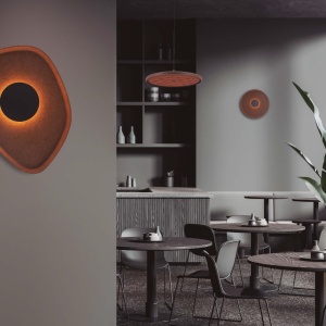 Aplica de perete LED design decorativ ACUSTIC 30,6cm - Img 2