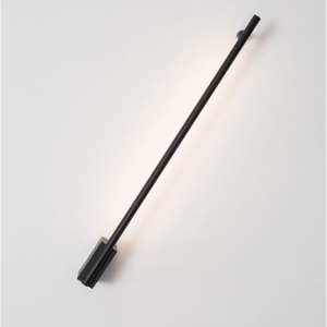 Aplica de perete LED design liniar GROPIUS negru, L-60cm, H-9cm - Img 8