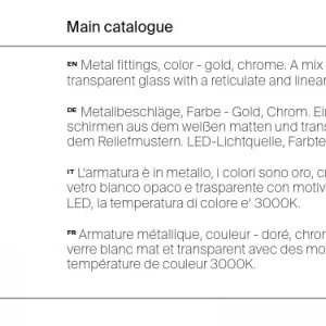 Aplica de perete LED design modern decorativ Pattern auriu - Img 3