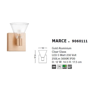 Aplica de perete LED design modern MARCE NVL-9060111 - Img 2