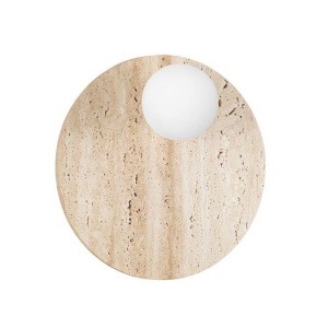 Aplica de perete LED din travertin decorativa OVEE - Img 2