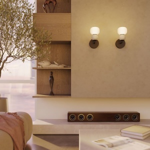 Aplica de perete LED Modern gri deschis 605758 universul-luminii.ro