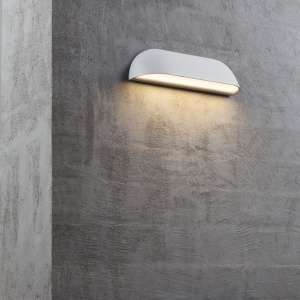 Aplica de perete LED pentru iluminat exterior cu protectie IP44 FRONT 26 alba 84081001 DFTP 62878 universul-luminii.ro