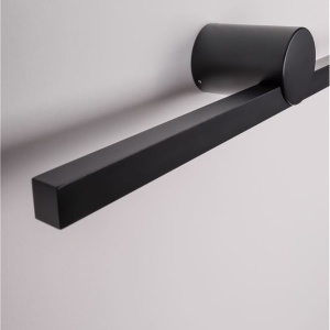 Aplica de perete LED pentru oglinda baie IP54 BREGGO negru, 61cm 148978 universul-luminii.ro