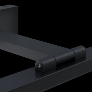 Aplica de perete LED pentru oglinda sau tablou Bris negru 201058 universul-luminii.ro