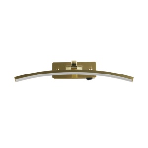 Aplica de perete LED pentru oglinda sau tablou Santorini alama, L-40cm 221848 universul-luminii.ro