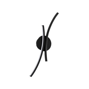 Aplica de perete LED SHIRO negru