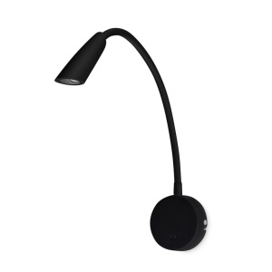 Aplica de perete LED stil modern BOKEN neagra 41032