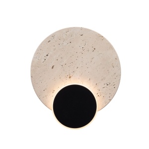 Aplica de perete LED, Travertin, Natur, Travertino 14W
