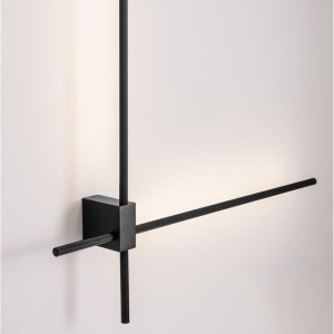 Aplica de perete liniara LED CCT PEAK negru - Img 6