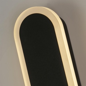 Aplica de perete lumina ambientala exterior Bordo LED, H-60cm 159248 universul-luminii.ro