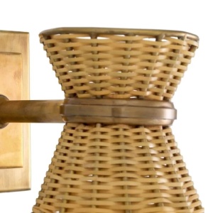 Aplica de perete LUX design natural Kon Tiki 148948 universul-luminii.ro