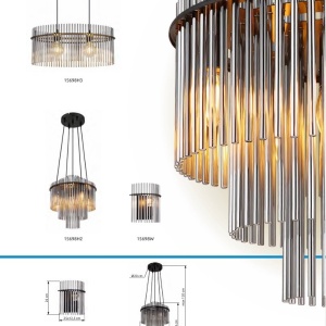 Aplica de perete, Metal Negru, Sticla Fumurie, GORLEY 15698W GL 171008 universul-luminii.ro