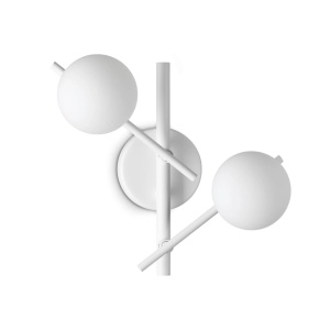 Aplica de perete moderna ATLAS AP2 BIANCO
