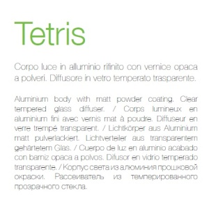 Aplica de perete moderna de exterior cu protectie IP44 TETRIS-1 AP1 alba 114293 66228 universul-luminii.ro