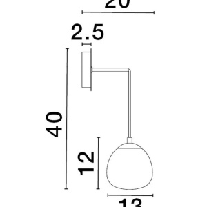 Aplica de perete moderna design deosebit THE EGG - Img 3