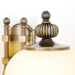 Aplica de perete stil clasic Nostalgie 2L alama antique/champagne 199658 universul-luminii.ro