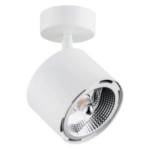 Aplica de perete/tavan cu spot ajustabil CLEAVLAND alba 103488 universul-luminii.ro