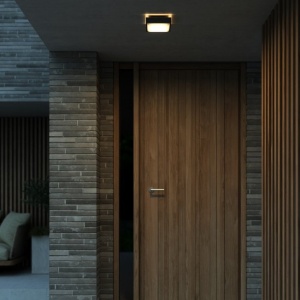 Aplica de perete / tavan exterior IP54 Oliver Black 221368 universul-luminii.ro
