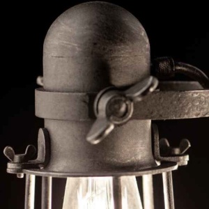 Aplica design industrial din fier forjat WL 3629 52718 universul-luminii.ro