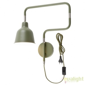 Aplica design modern cu brat articulat London verde LONDON/W/OG