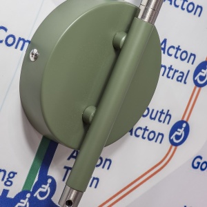 Aplica design modern cu brat articulat London verde LONDON/W/OG 48098 universul-luminii.ro