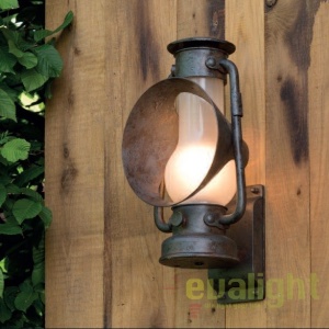Aplica design rustic iluminat exterior din fier forjat WL 3440