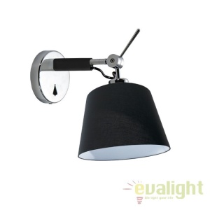 Aplica directionabila design modern ZYTA XS neagra - Img 1