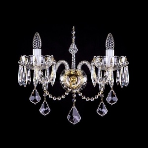 Aplica eleganta cu 2 brate Cristal Bohemia Exclusive MONIQUE II. CE