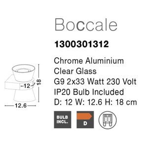 Aplica eleganta design modern Boccale 56518 universul-luminii.ro