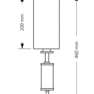Aplica eleganta design modern EMPOLI KMOD EMP-K-1 87218 universul-luminii.ro