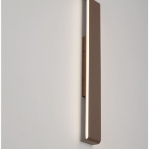 Aplica exterior corten liniara 60cm IP65 LED 3000K RANGE - Img 7