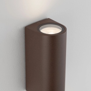 Aplica exterior iluminat sus si jos IP65 BROM corten - Img 3
