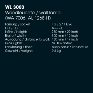 Aplica iluminat exterior design medieval cu felinar rotund si acoperis nituit, din fier forjat, WL 3003 64038 universul-luminii.ro